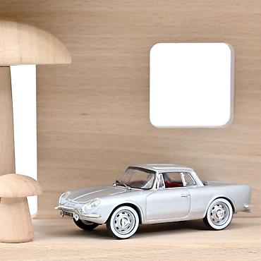 audio: Alpine A108 Coupé 2+2 – 1961 – Srebrna – 1:43 – Norev Norev Alpine — 1