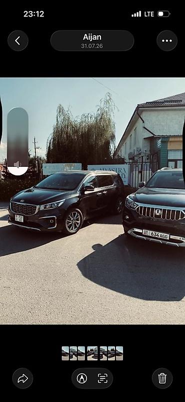 Транспорт: Kia Carnival: 2019 г., 2.2 л, Дизель, Минивэн — 5