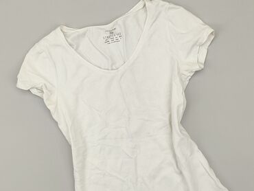 plama z pomidora na białej bluzce: T-shirt, Primark, XS (EU 34), condition - Fair