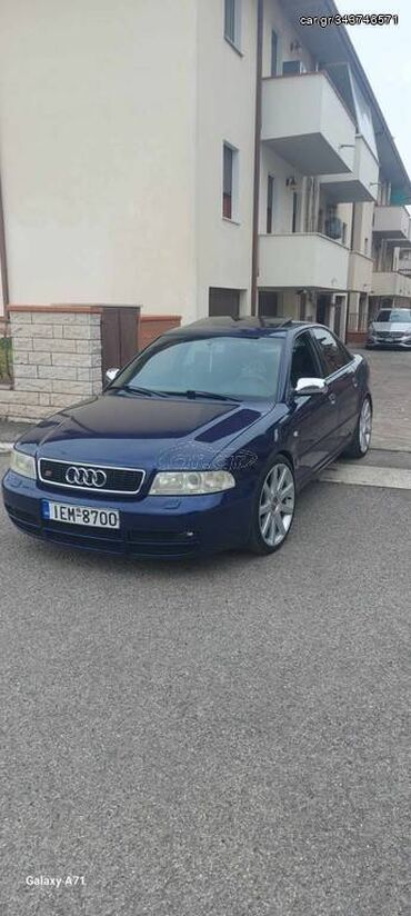 Οχήματα: Audi S4: 2.7 l. | 2001 έ. Λιμουζίνα