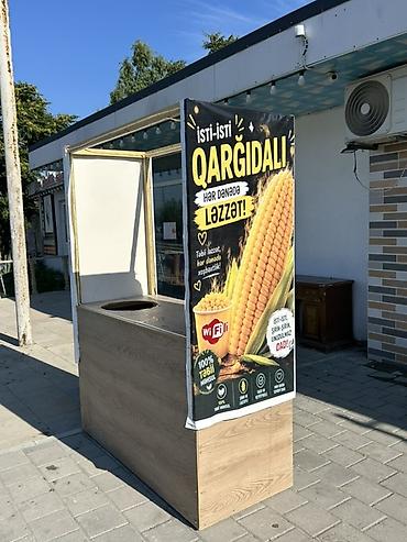 koşk: Satılır: Qaynar qarğıdalı satışı üçün köşk/stend Qazanına kimi — 1