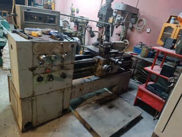 Metal dəzgahları: Torna və dəzgah avadanlıqları paketi Satışda metal emalı üçün klassik — 1