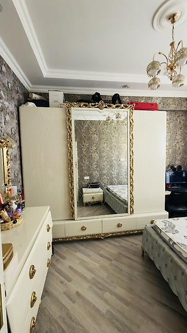 divar ref: İkinəfərlik çarpayı, 2 tumba, Dolab, Komod, Türkiyə, İşlənmiş — 5