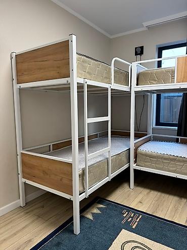 Двухъярусные кровати: Двухъярусная кровать на матрас 2000х800 Без матраса!!! - Каркас — 15