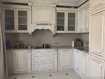 silver kitchen: Кухонный гарнитур, Новый, цвет - Зеленый, МДФ, Бесплатная доставка — 3