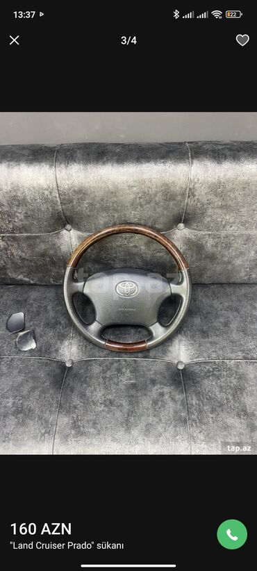 rul pedal: Toyota PRADO, 2009 il, Orijinal, Yaponiya, İşlənmiş