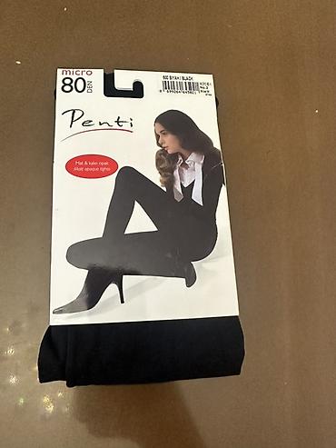 ləzgi corabı: Penti qadın külotlu corab – Micro 80 DEN, rəng: Black (qara). - Mat — 1