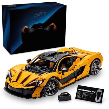 машинка б у: Конструктор McLaren P1 🔥 🧩 3893 детали 📏 Длина 59 см вес 4 кг 🔧