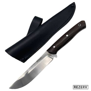 охотничьи: Нож Вожак охотничий, сталь 95Х18, клинок цельный, полированный