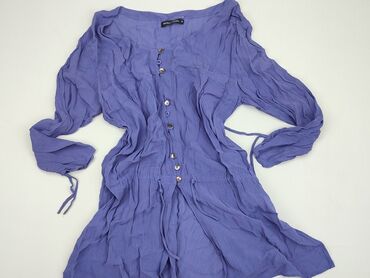 kolorowe bluzki w kwiaty: Блуза жіноча, S, стан - Хороший