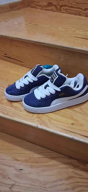 oglan krasofkalari: Puma x Pleasures Suede XL krossovkaları - Model: Suede XL (Pleasures — 1