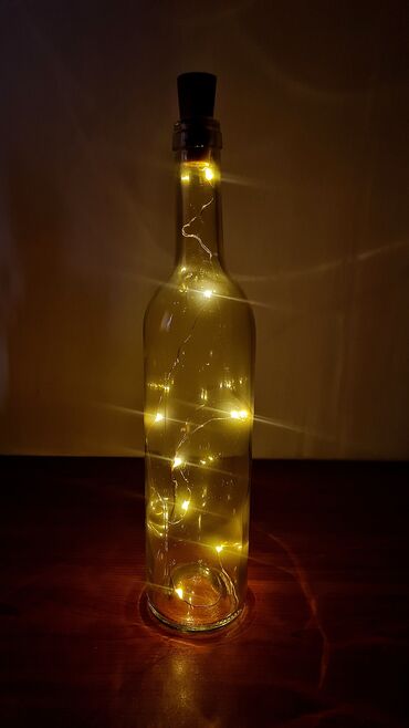 доп освещение: Декоративная бутылка вина с освещением прекрасное дополнение к вашему