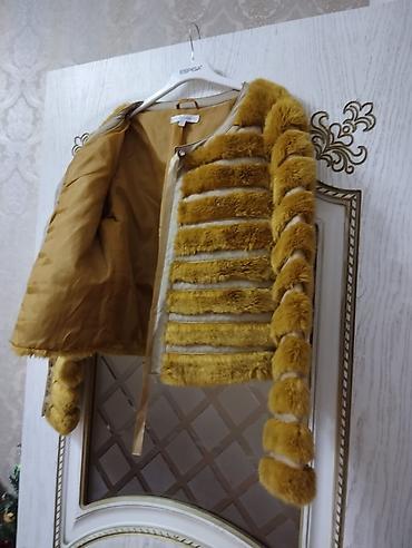 uzun kofta: Brend: Oxygene Ölçü: S (UK S / RUS S etiketli) Model: Qısa xəz — 4