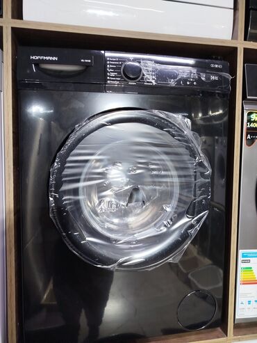 avto monitor: Hoffmann VDL-72810 ön yükləməli paltaryuyan - Rəng: qara, parlaq ön