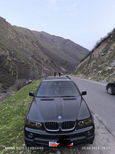 BMW: BMW X5: 2003 г., 4.4 л, Автомат, Бензин, Внедорожник