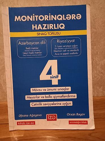 Тесты: Məhsul: “Monitorinqlərə Hazırlıq – Sınaq Toplusu (4-cü sinif)” — 1