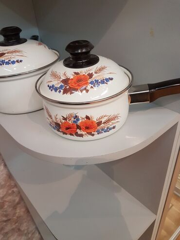 Qazanlar: Qazan, rəng - Ağ, 2,5 bucket volume l — 5