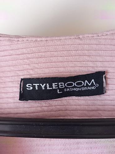 Women's Clothing: Ženski kardigan/jaknica STYLEBOOM, veličina L. - Boja: puder roze - — 2