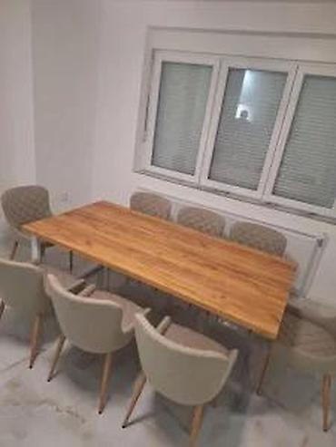 komode forma: Jaki trpezarijski stolovi po meri xr309 | izrada po meri dezen ploče — 4