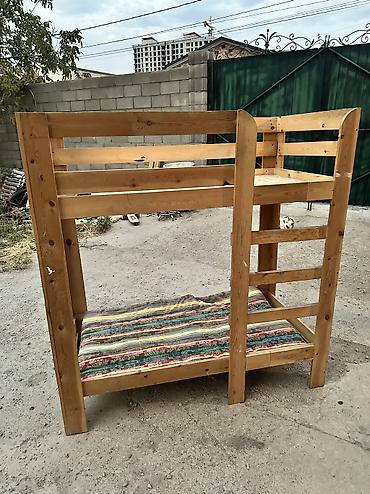 bunk bed: Детская двухъярусная кроватка ширина 60см длина 1м20см до 8 лет где — 1