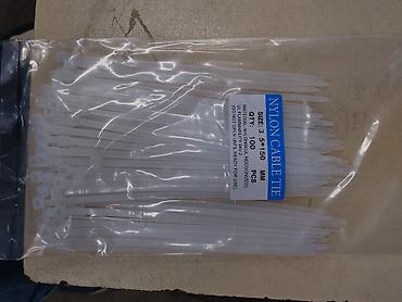 Неоновые нейлоновые стяжки для кабеля (Nylon Cable Tie) - Размер: 3.5