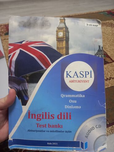 Kitablar, jurnallar, CD, DVD: Kaspi abituriyent .ingilis dili