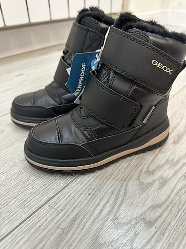 зимние кроссовки lining: Детские зимние ботинки GEOX не подошел размер. - Модель: утеплённые — 1