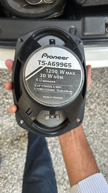 pioneer 2250: Pioneer TS-A69965 avtomobil kolonka cütlüyü - Tip: 6"x9" (16 x 24 sm) — 2