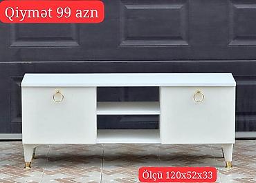 stullar ev ucun: Tv stend yeni hazır var basqa rengleride olur Şəhərdaxili pulsuz — 1