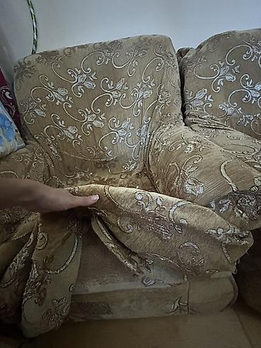 mebel divan kreslo: Klassik üslubda mebel dəsti və otaq qapısı - Divan və iki kreslodan — 2