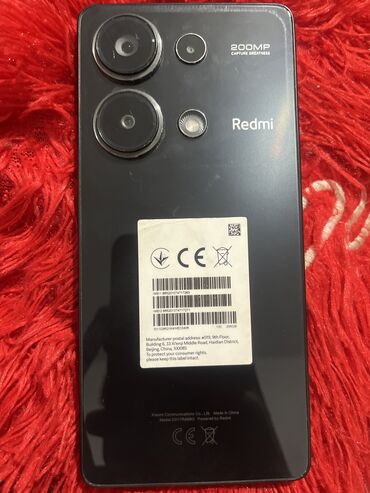 Redmi: Redmi, Redmi 13, Б/у, 256 ГБ, цвет - Черный
