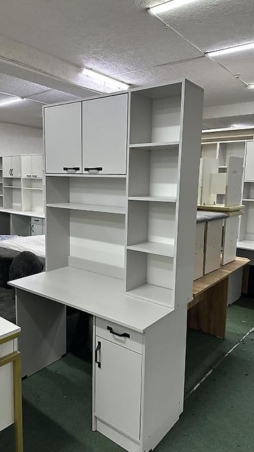 study table: Компьютерный стол, Новый, С полками — 9