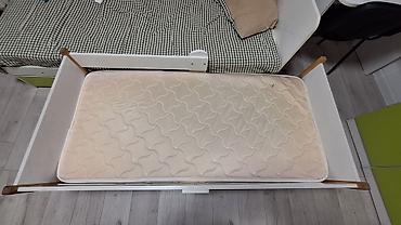 bed sheets: Детская кровать с бортиками и матрасом - Размер спального места — 3