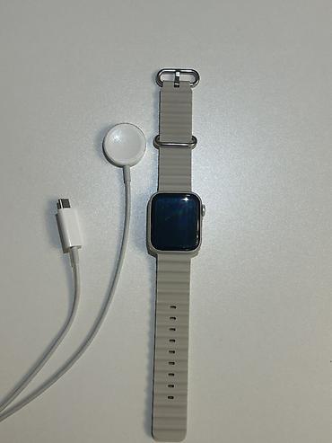 apple watch se 40: İşlənmiş, Smart saat, Apple, Sensor ekran, rəng - Gümüşü — 3