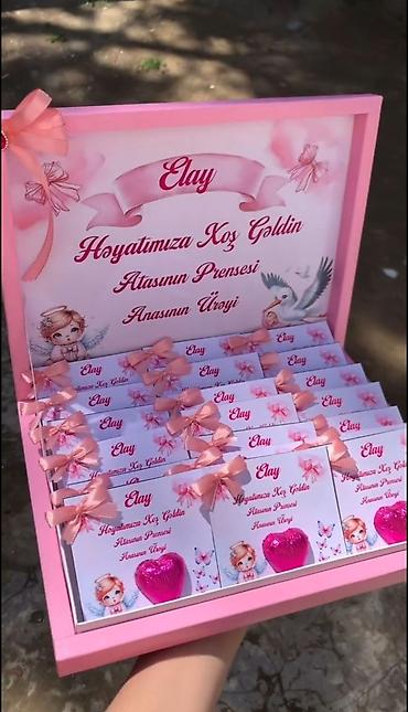 yeni il padarkalari: Yenidoğulmuş körpə üçün xüsusi hazırlanmış hədiyyə dəstləri təqdim — 1
