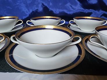 Ostali antikviteti: Servis luksuznih cinija Heinrich i Co Selb Bavaria 1939g+ — 8