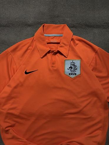nike tech: Polo köynək, Nike, M, rəng - Narıncı — 2