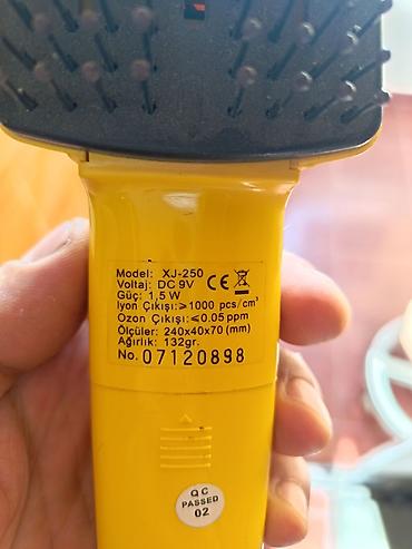 pişik darağı: Elektron ionlu heyvan darağı – Pet Brush Self, model XJ-250 - Məqsəd — 4