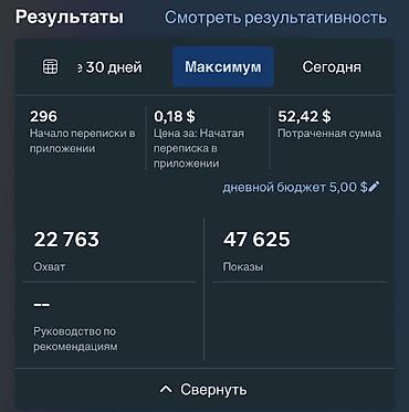 верстка: Facebook, Instagram, WhatsApp, Верстка, Настройка таргетированной рекламы, Разработка контента — 6