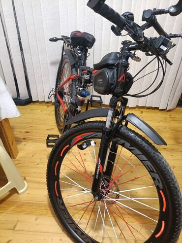 İdman velosipedləri: İşlənmiş Dağ velosipedi Anmier, 29", sürətlərin sayı: 21, Ünvandan götürmə — 16