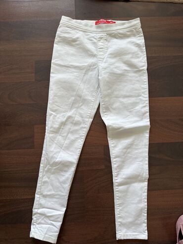 белый кастюм: Джинсовые штаны