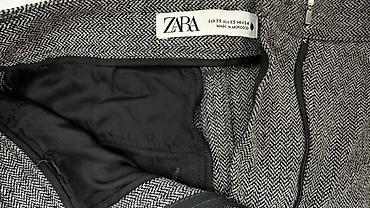Şalvarlar: Şalvar, Zara, XS, rəng - Boz — 1