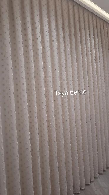 vilur perdeler: Taya perde – modern pərdə dizaynı və tikilişi - Model: İkiqat sistem — 7