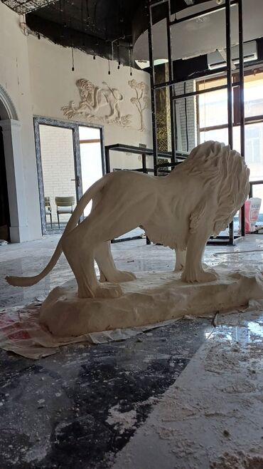 Malyar işləri: Xidmət: Fərdi divar rəsmləri və relyef (stuko) dekoru Təsvir: - — 9