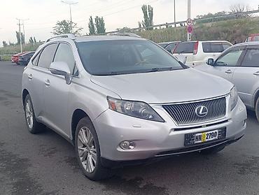 Lexus: Lexus RX: 2010 г., 3.5 л, Вариатор, Газ, Кроссовер — 1