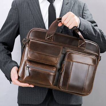 мужские кожаные сумки бишкек: Кожаная мужская сумка, мужской портфель, есть доставка в регионы КР