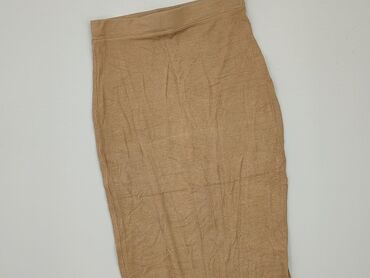 brązowa spódnice z guzikami: Spódnica, Missguided, XS, stan - Dobry