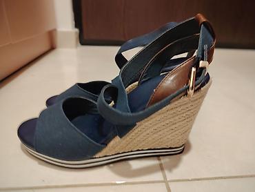 Sandale: Ženske sandale na punu petu – Graceland - Model: espadrile na — 6