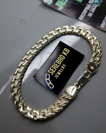 Серебряные цепочки: Серебряный набор "Питон" 60 гр в сумме Серебряные Цепи и Браслеты — 19