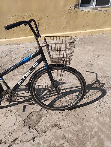 velo: İşlənmiş Şəhər velosipedi Stels, 28", sürətlərin sayı: 1, Pulsuz çatdırılma — 1